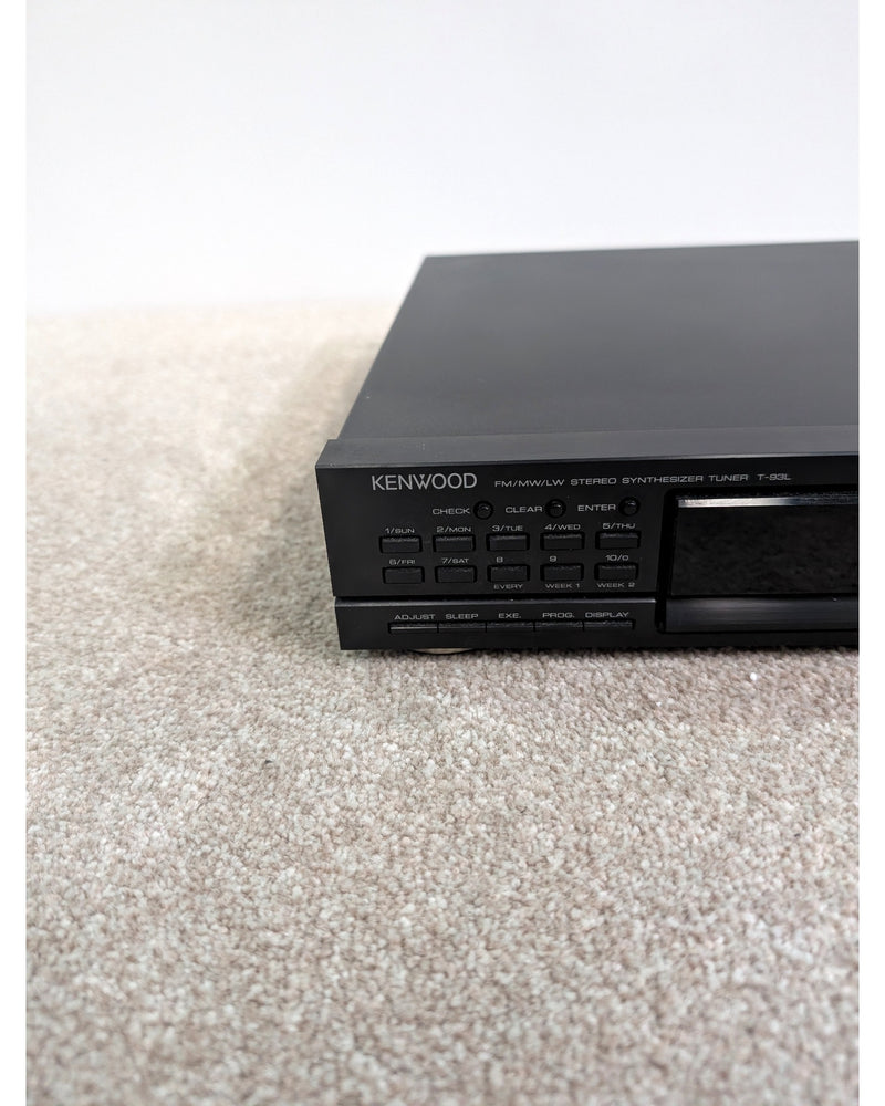 Kenwood T-93L - Hi-Fi Tuner - Black - Very Good - image 9
