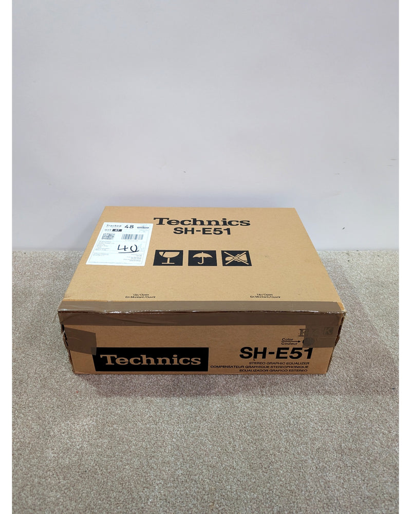 Technics SH-E51 - Equaliser - Black - Very Good w/ Original Box & Manuals - image 10
