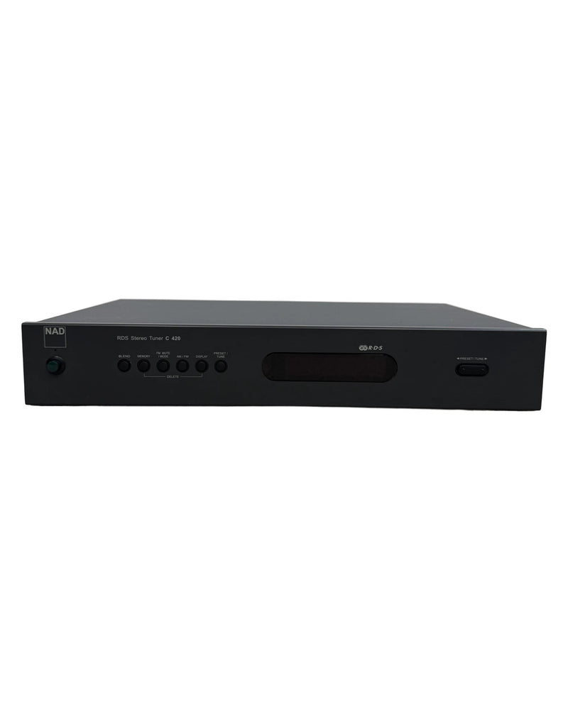 NAD C 420 - Hi-Fi Tuner - Black - Very Good w/ remote_control - image 1