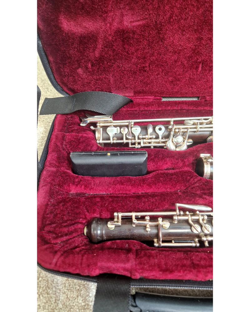 Bulgheroni Sound Alchemy Intermediate Oboe Grenadilla, Silver-Plated Keys, Ring Key - Clarinets & Flutes - Excellent w/ Hard Case - image 6