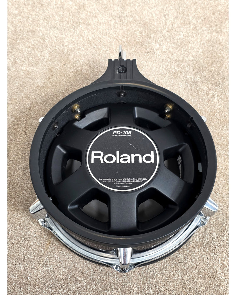 Roland PD-105 Dual Trigger Pad - Drum Hardware - Good - image 2