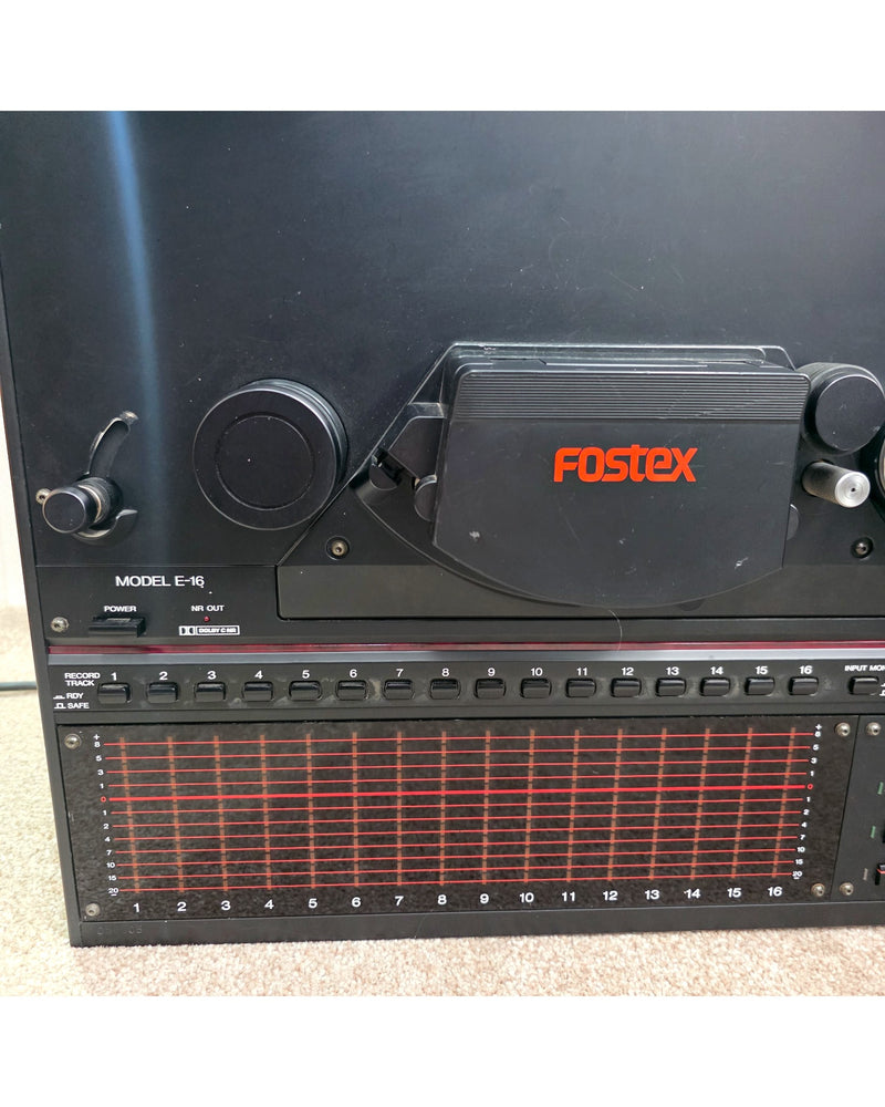 Fostex E 16-Track Open Reel - Recorder - Good - image 3
