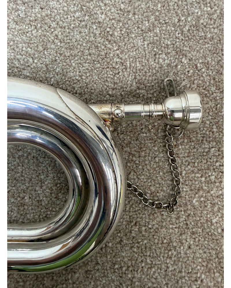 John Packer Bb Bugle - Brass Instruments - Silver - Fair w/ Hard Case - image 5