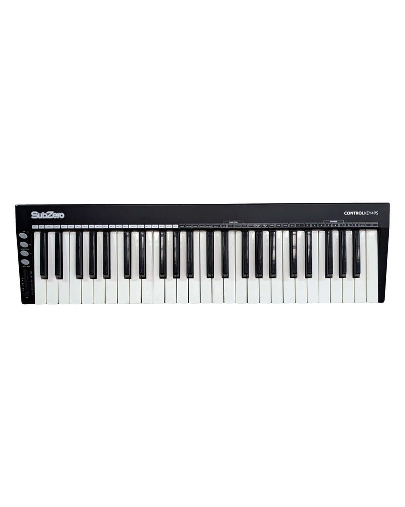 SubZero Controlkey 49S - MIDI Controller - Black - Excellent w/ USB Cable - image 1