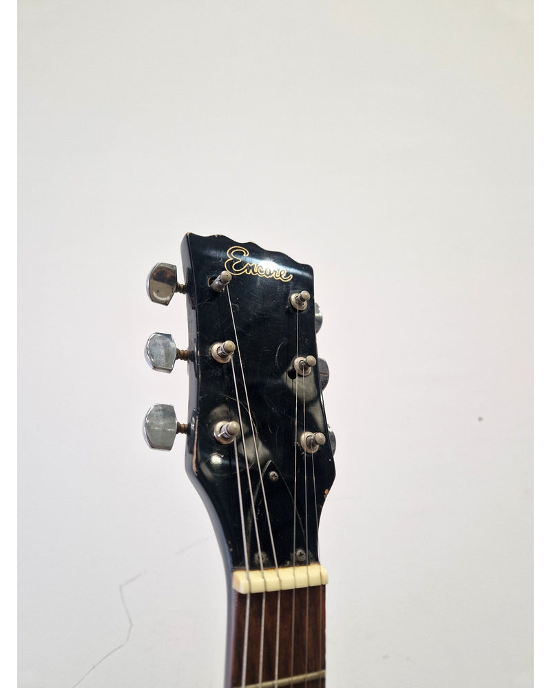 Encore Les Paul- Electric Guitar - Black - Good w/ New Strings - Image 11