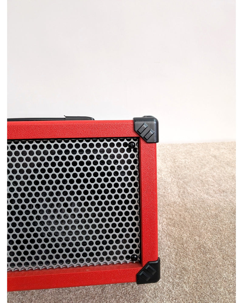 Roland Cube Street Amp - Guitar Amplifier - Red - Very Good w/ Soft Case - image 12