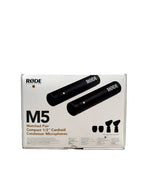 Røde M5 - Condenser Microphones - Black - Like New w/ Original Box - Image 1