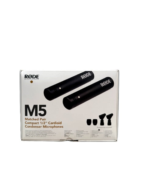 Røde M5 - Condenser Microphones - Black - Like New w/ Original Box - Image 1
