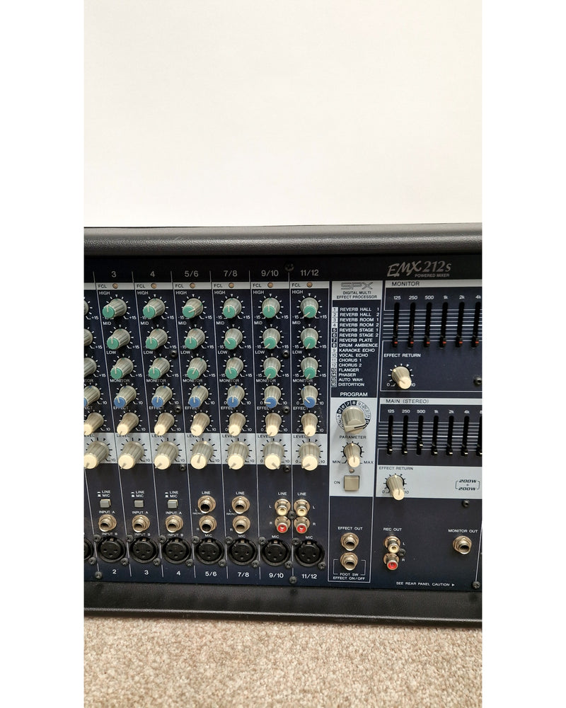 Yamaha EMX212S - Mixer - Black - Very Good - Image 3