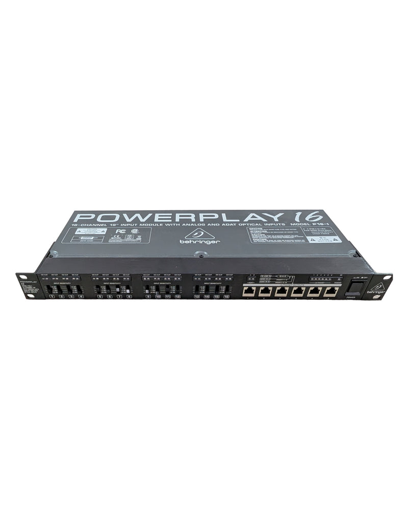 Behringer Powerplay P16-I - Audio Interface - Black - Like New w/ Original Box & Manuals - image 1