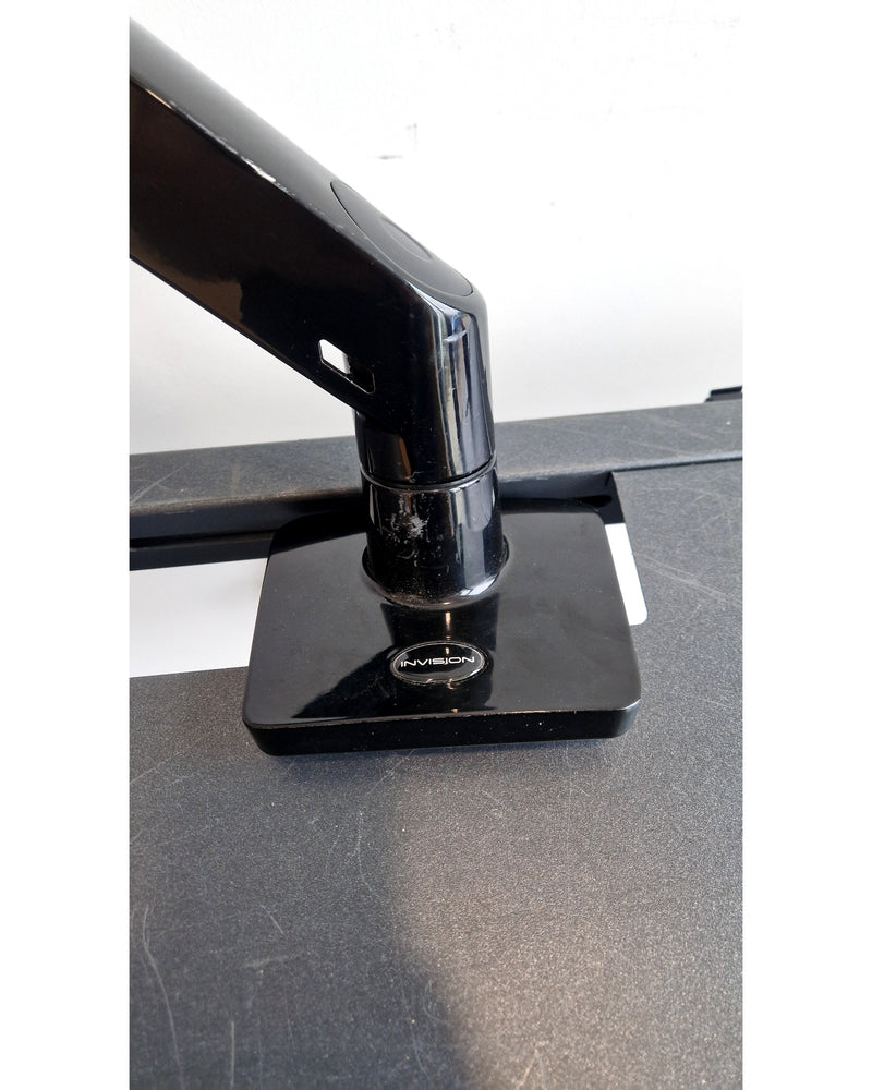 Invision Desk Clamp Monitor Arm - AV Accessories - Black - Excellent - Image 2