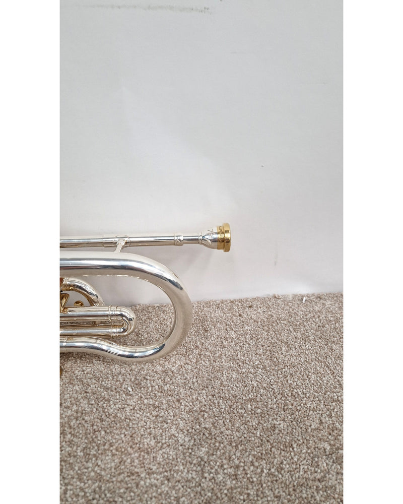 Besson Prestige BE2028 Bb Cornet – Silver Plated – Excellent w/ Hard Case - image 12
