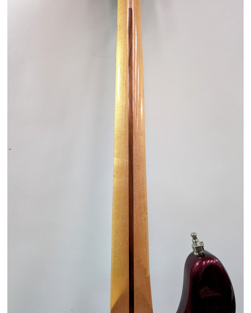 Fender Standard Jazz Bass MIM (1999) - Bass Guitar - Metallic Red - Good - image 8