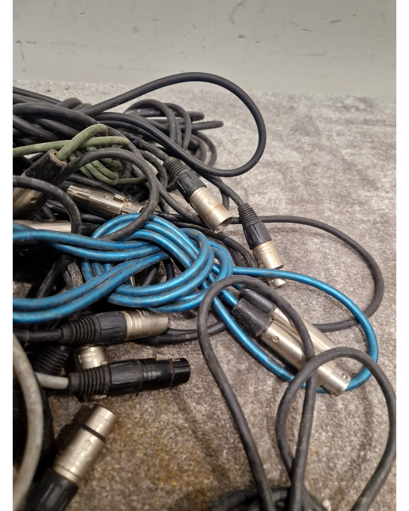 Job LOT OF XLR To XLR Cables - X14 – XLR Cable - Good - Image 13
