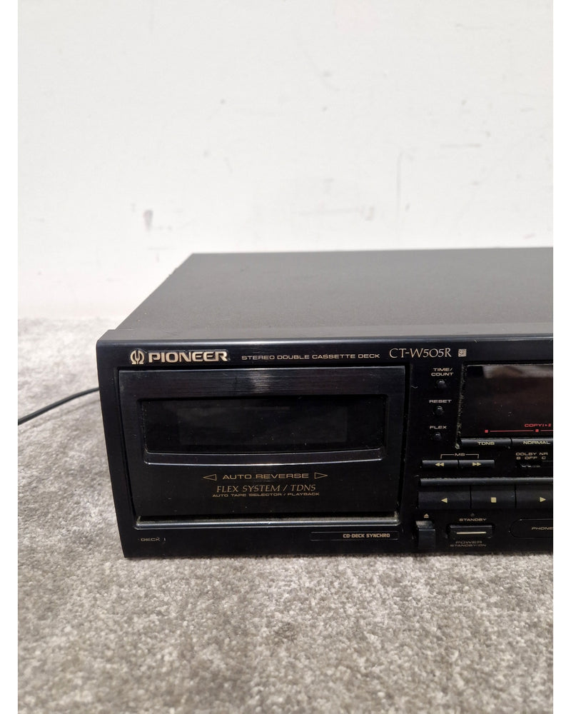 Pioneer CTW-505R Cassette Player – Cassette Deck - Good - Image 10