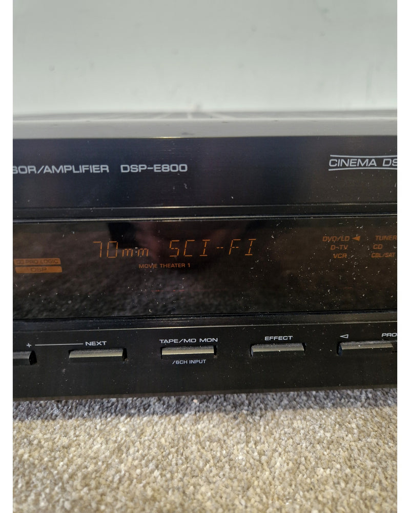 Yamaha DSP E800 - Processor - Good w/ Original Box - Image 2