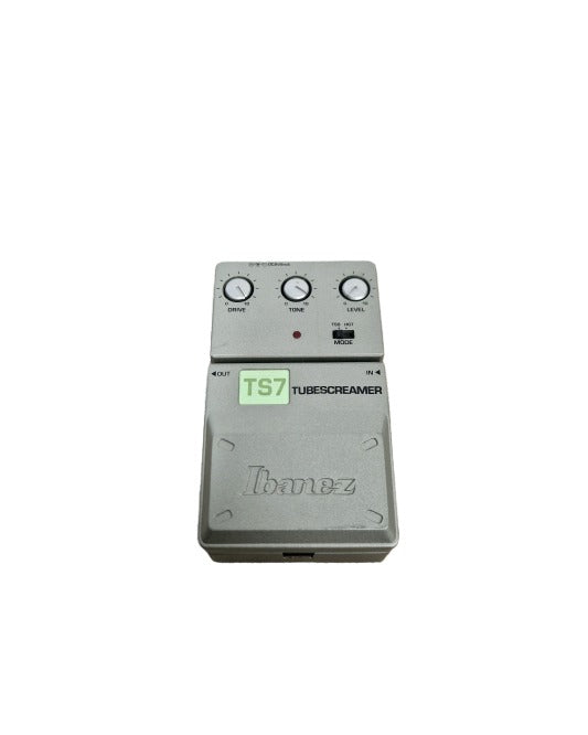 Ibanez TS7 Tube Screamer - Effects Pedal - Silver - Excellent - Image 1