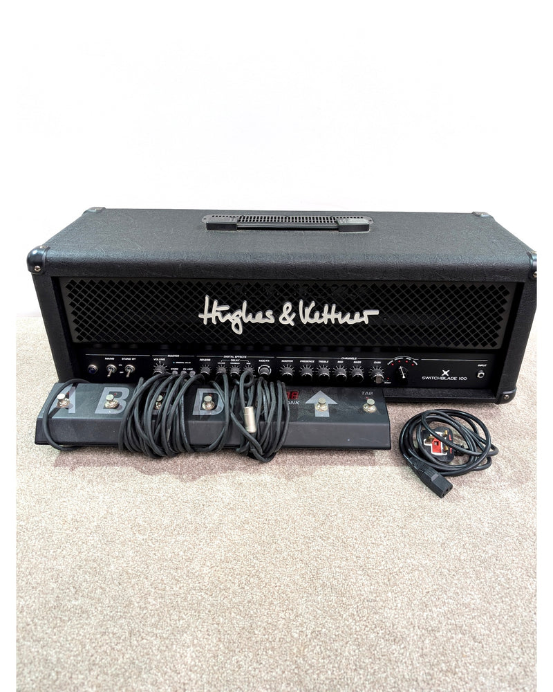 Hughes & Kettner Switchblade 100 Head - Amplifier Cab - Excellent w/ Soft Case & Footswitch - image 12