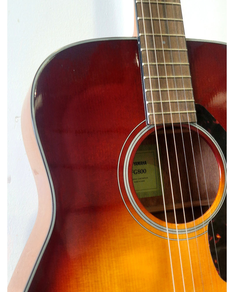 Yamaha FG800 - Acoustic Guitar - Sunburst - Excellent - Image 9