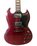 Vintage VS6 - Electric Guitar - Cherry Red - Very Good w/ Hard Case & Soft Case - Image 1