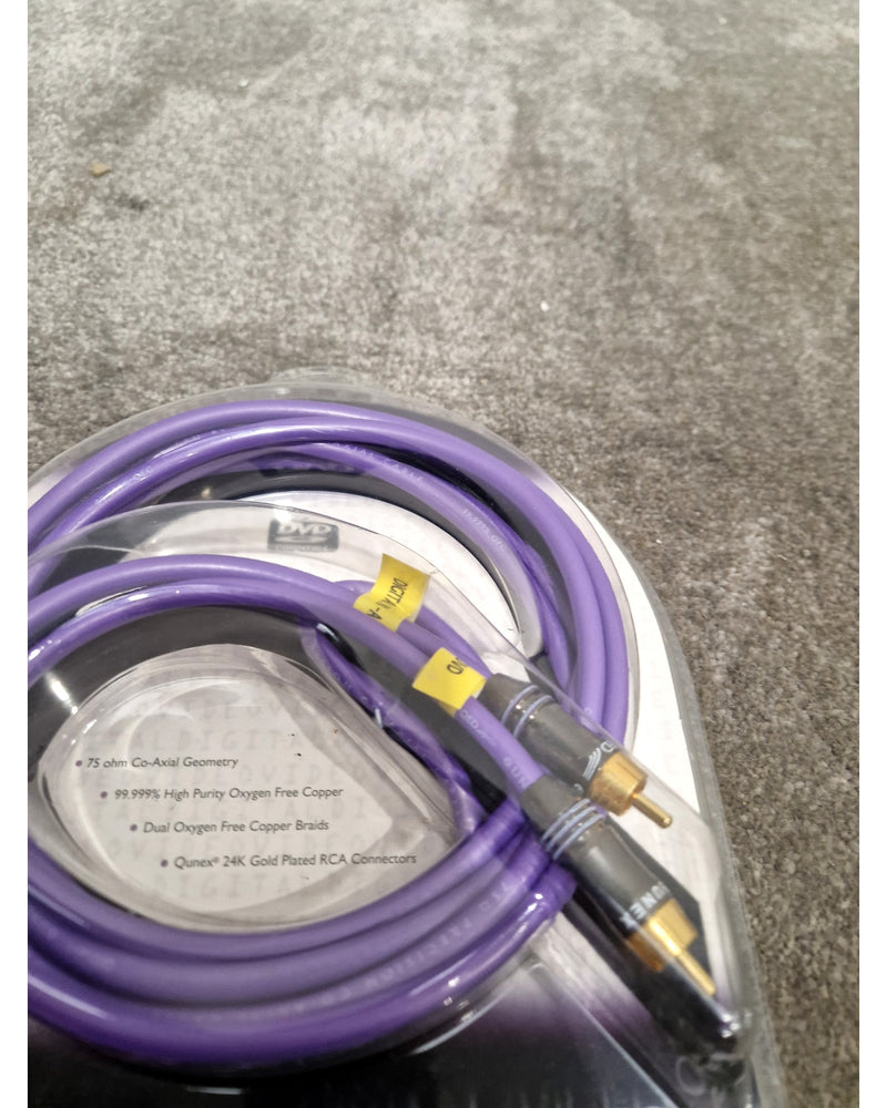 QED Qunex P75 3M - Purple – Speaker Cable - Like New w/ Original Box - Image 4