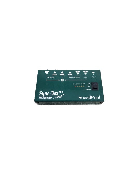 SoundPool Sync-Box Pro - MIDI Interface - Green - Very Good