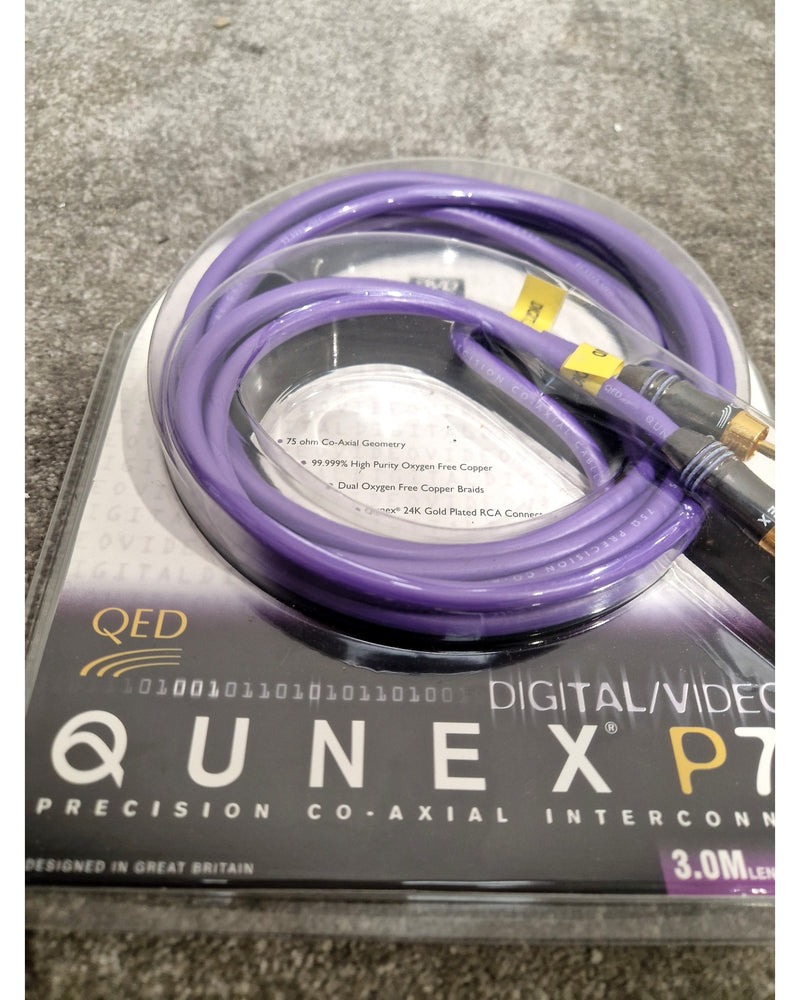 QED Qunex P75 3M - Purple – Speaker Cable - Like New w/ Original Box - Image 3
