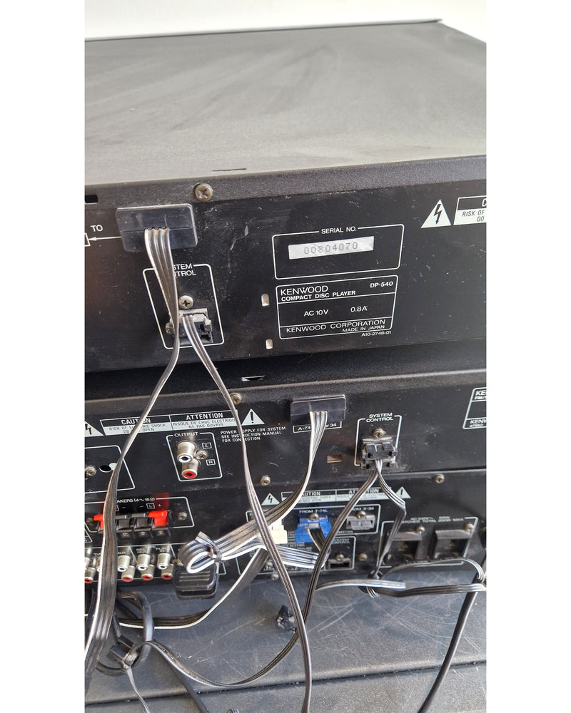 Kenwood M-34 - Hi-Fi Amplifiers - Black - Fair - Image 9