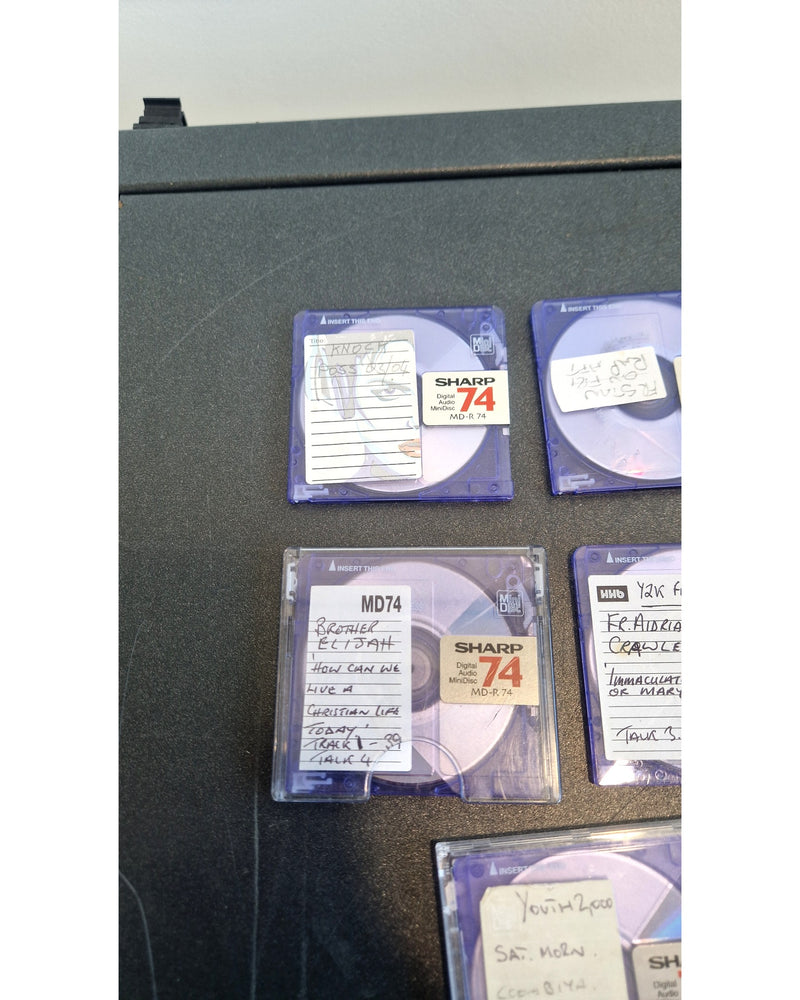 Sharp MD-R74 - Violet X 5 – MiniDisc - Good - Image 5