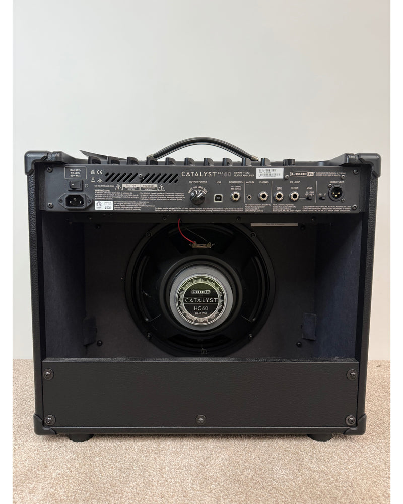 Line Catalyst 60 - Guitar Amplifier - Black - Like New w/ Original Box, Cables, Power Supply - image 4