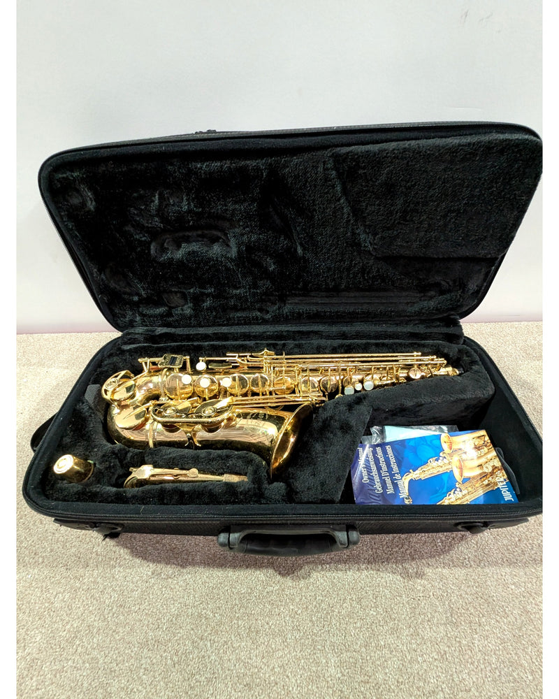 Jupiter JAS-567 - Saxophone - Gold - Fair w/ Soft Case - image 11