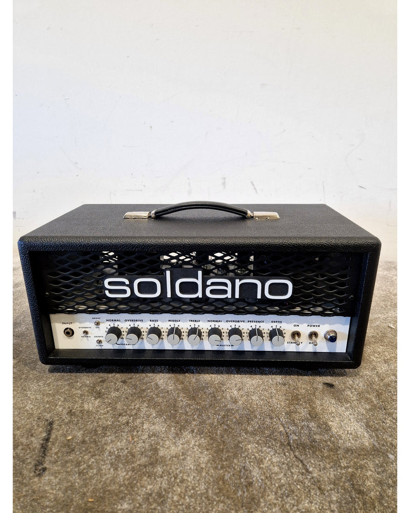 Soldano SLO-30 Head - Head - Black - Excellent w/ Original Box, Cables, Footswitch - Image 6