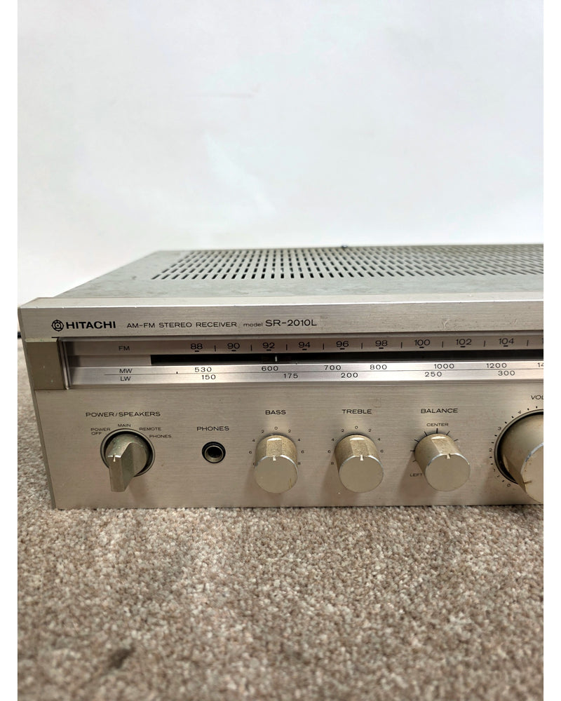 Hitachi SR-2010L - Receiver - Silver - Good - image 2
