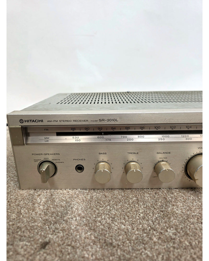 Hitachi SR-2010L - Receiver - Silver - Good - image 2
