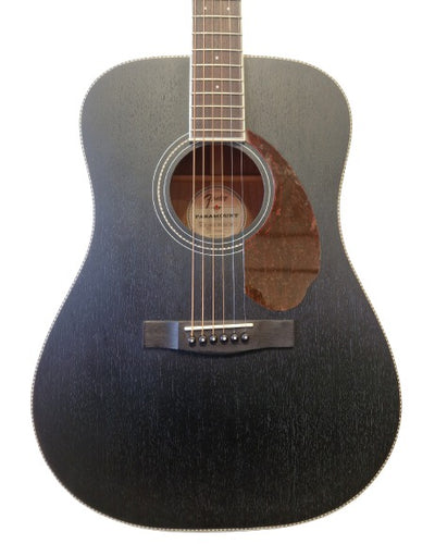 Fender Paramount - Acoustic Guitars - Black - Excellent w/ Hard Case