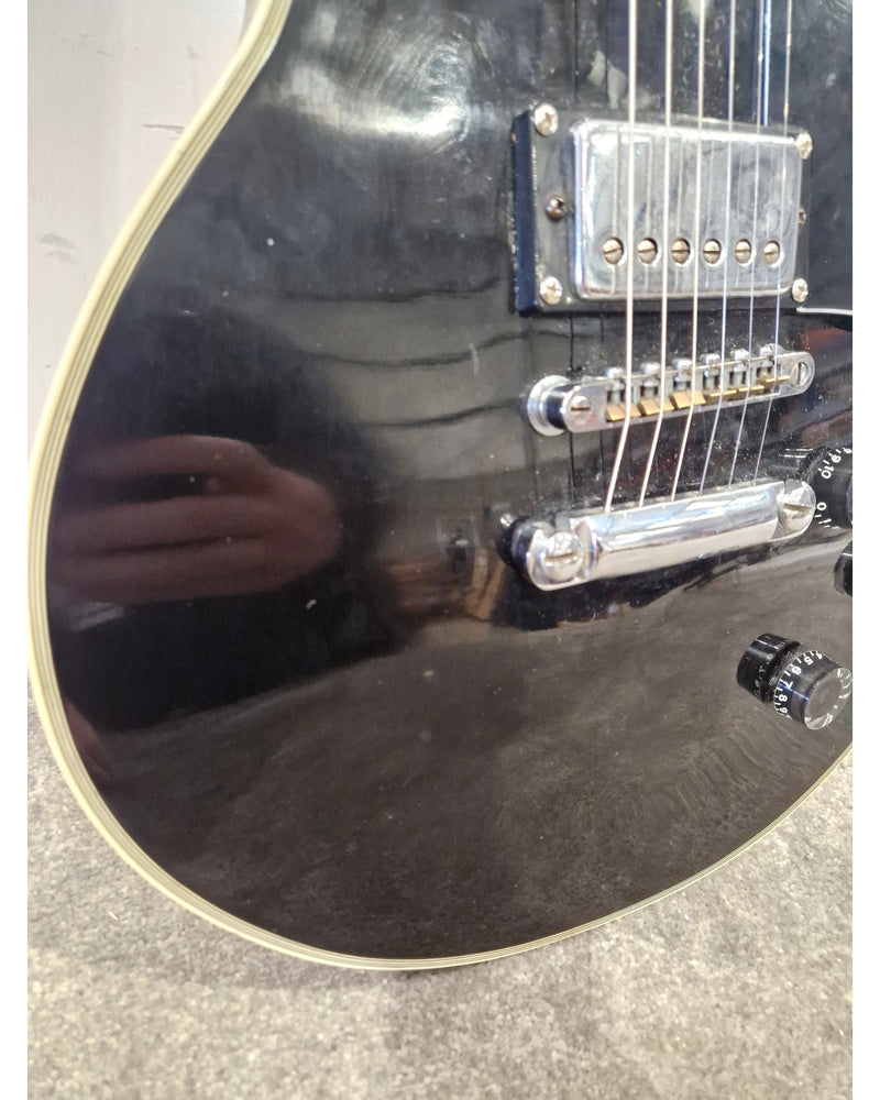 Kay Les Paul - Black Electric Guitar - Solid Body - Good - Image 17