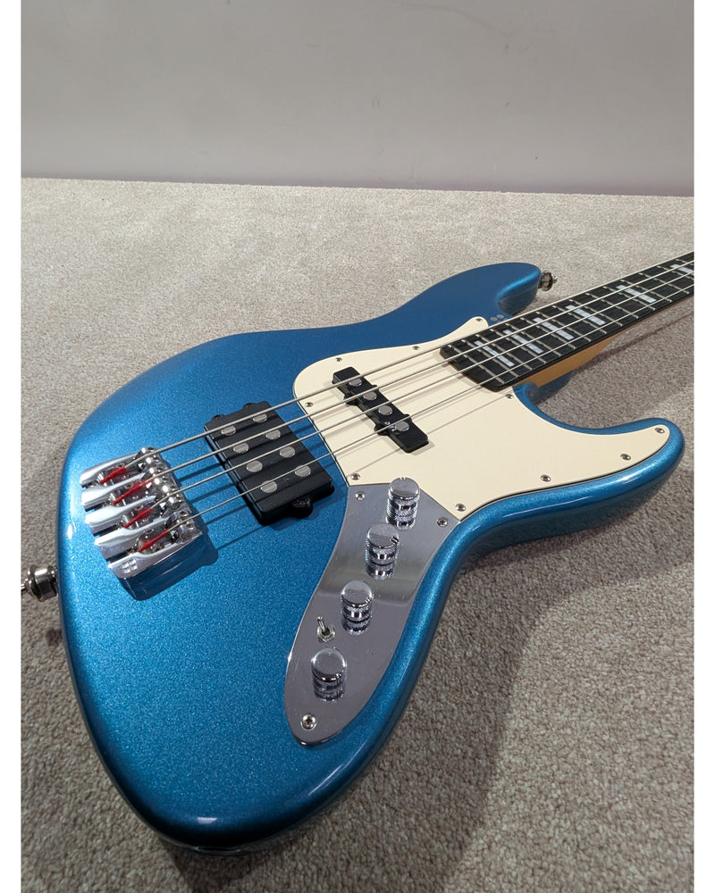 Sandberg California TM4 - Bass Guitar - Metallic Blue - Excellent w/ Soft Case - image 13