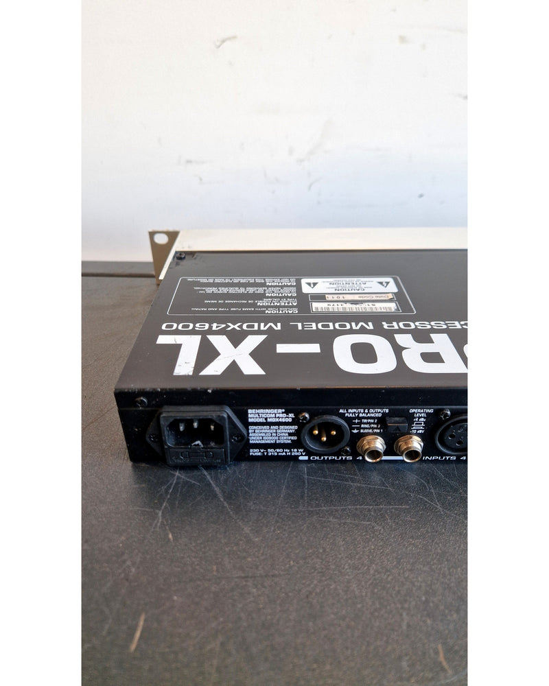 Behringer Multicom Pro-XL MDX4600 - Effect Processor - Good - Image 14