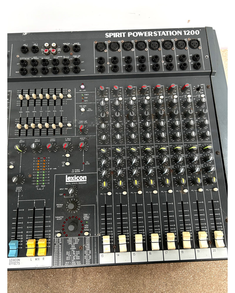 Soundcraft Power Station 1200 - Mixers - Spares or Repair - Image 3