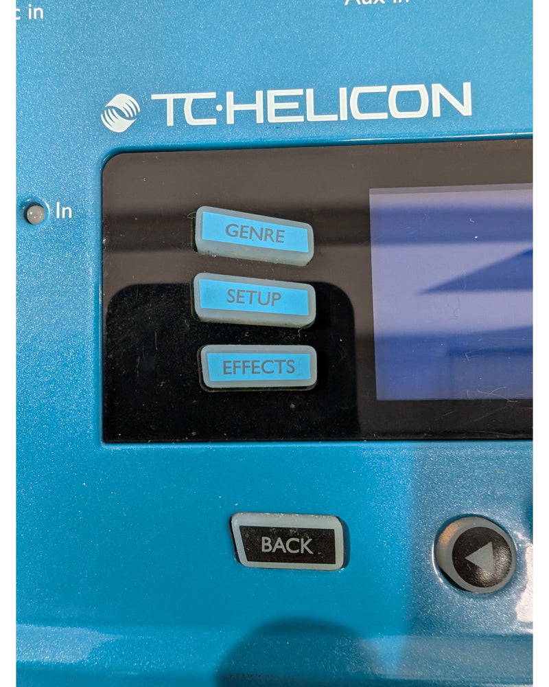 TC-Helicon VoiceLive Play - Multi-Effects Pedal - Blue - Good w/ Power Supply - image 11