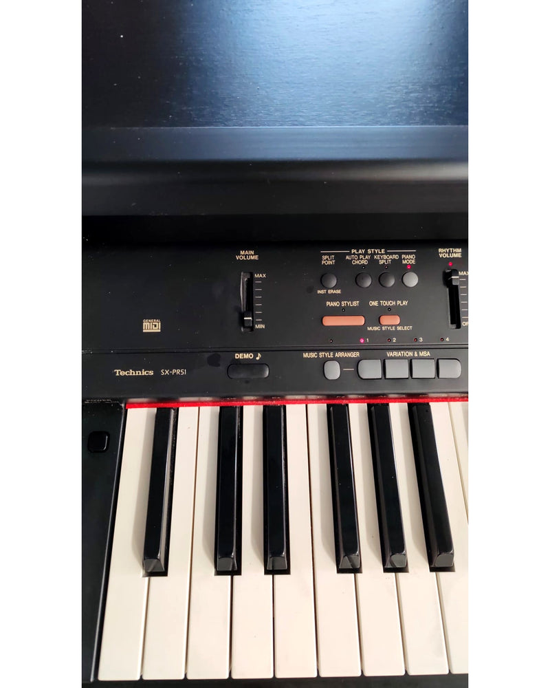 Technics SX-PR51 - Digital Piano - Black - Excellent w/ Manuals, Certification, Other - Image 3