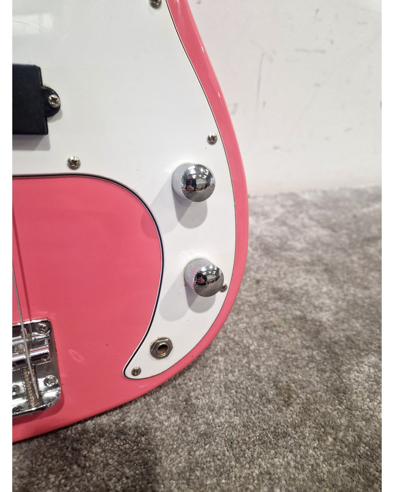 Gear4music Jive - Bass Guitar - Pink - Good - Image 16