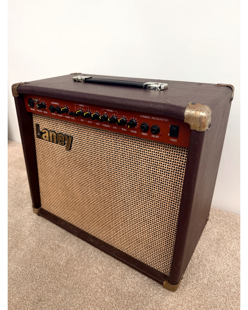 Laney LA60C Acoustic Guitar Amplifier - Guitar Amplifier - Good w/ Power Supply - image 3