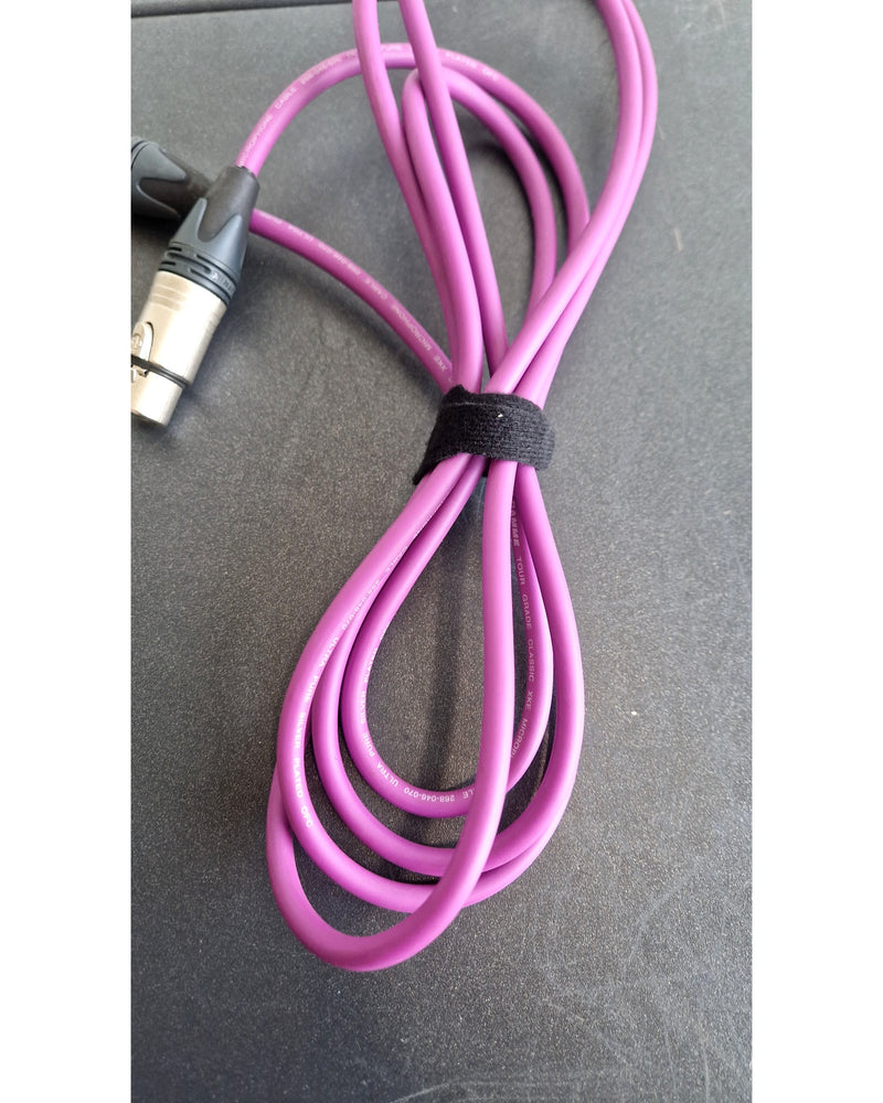 Van Damme 10ft Microphone Cable - Purple – Microphone Cable - Excellent - Image 10