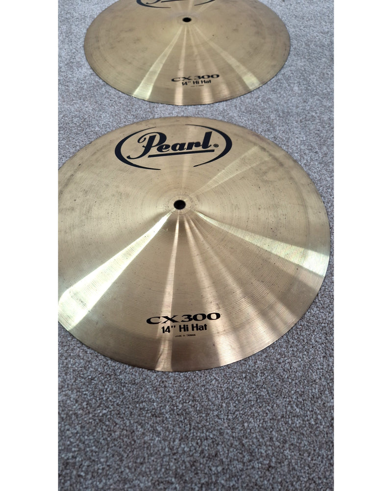 Pearl CX-300 14'' Hi-Hat Pair - Cymbals - Good - image 2