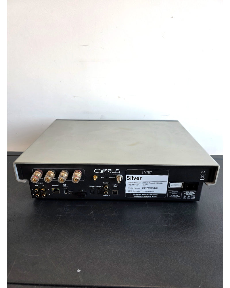 Cyrus Lyric 09 - Hi-Fi Amplifiers - Silver - Very Good w/ Original Box, Manuals, Remote Control - Image 6