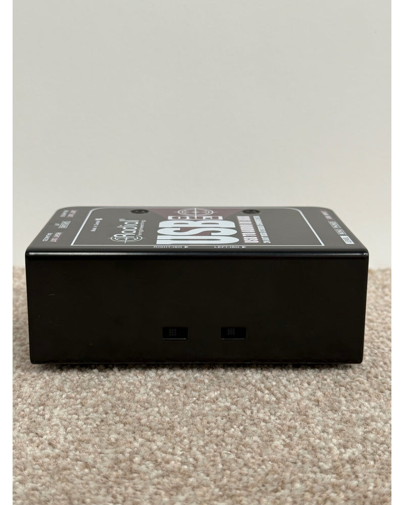 Radial USB Pro - Audio Interface - Black - Like New w/ Manuals - image 4