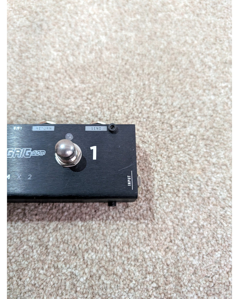 GigRig Quartermaster QMX2 - Looper Pedal - Black - Like New - image 5