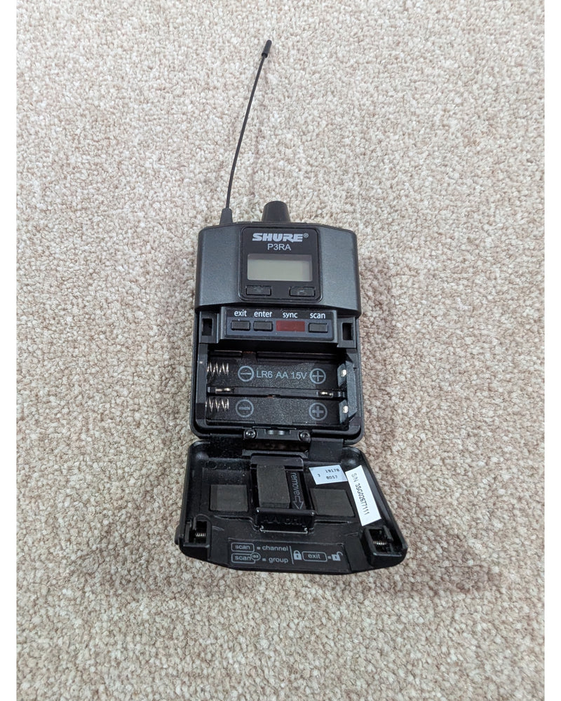 Shure P3T - Wireless System - Black - Excellent w/ Original Box, Manuals, Power Supply - image 7