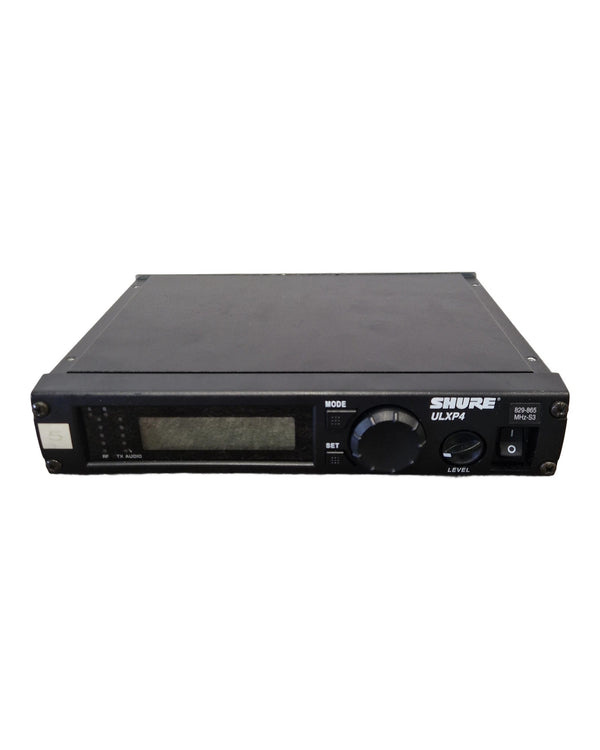 Shure ULPX4 Radio 829-865mhz + belt Pack - Microphone System - Excellent w/ Power supply